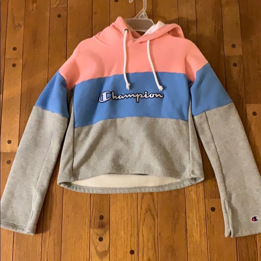 Champion Tri Color Sweatshirt